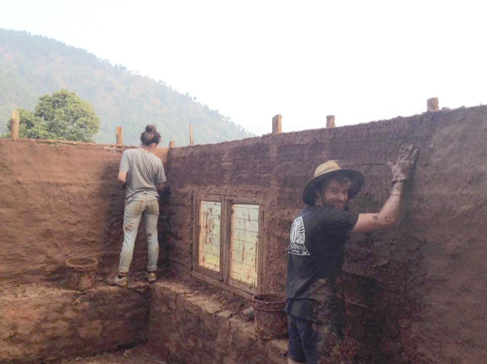 Volunteers Build Earthquake-Resistant Housing in Nepal